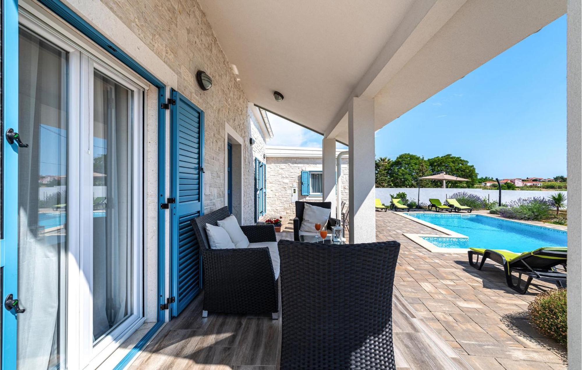 Beautiful Home In Privlaka With Wifi Exterior photo